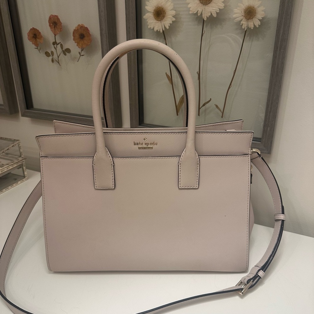 kate spade Blush Pink Leather Satchel
